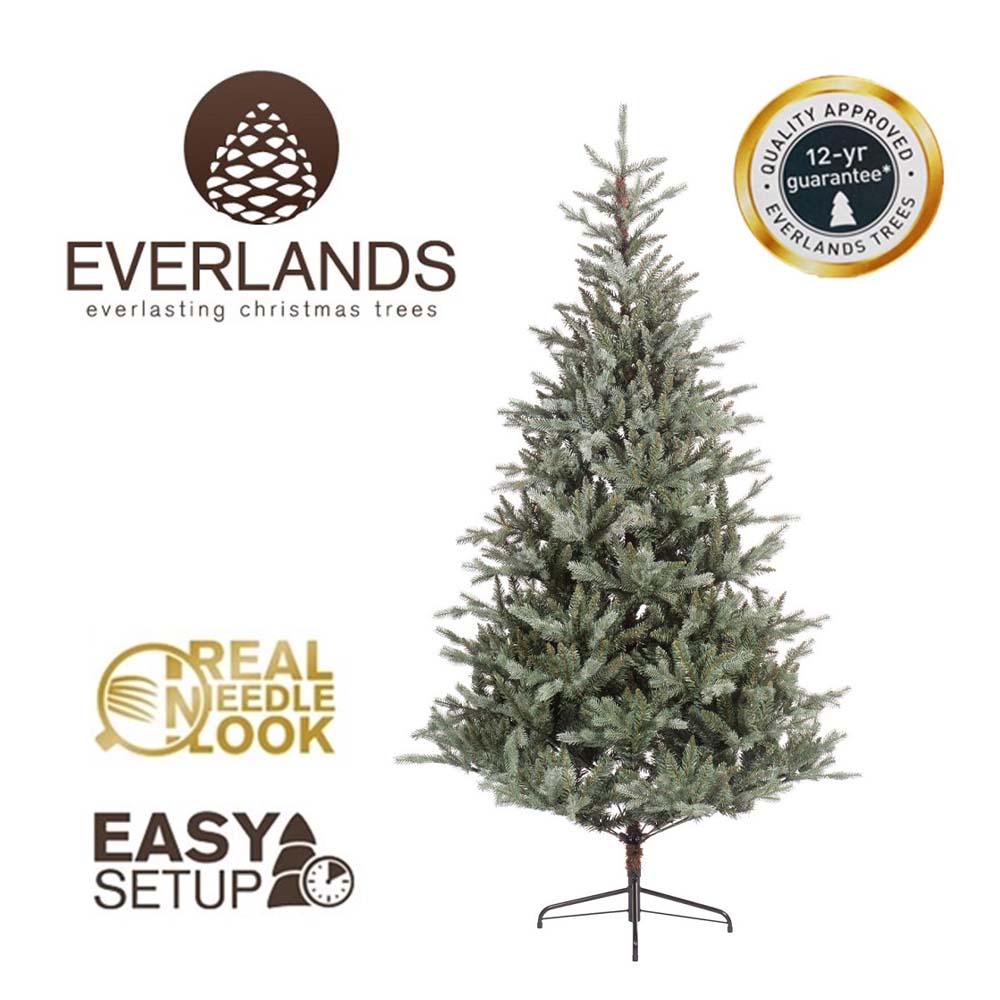 7FT Misty Allison Pine Kaemingk Everlands Christmas Tree | AT38